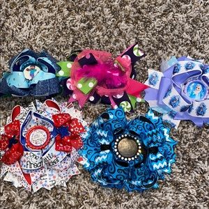 Coustume made hair bows